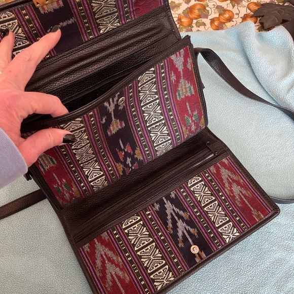 Vintage Aztec Print Purse - Picture 8 of 12